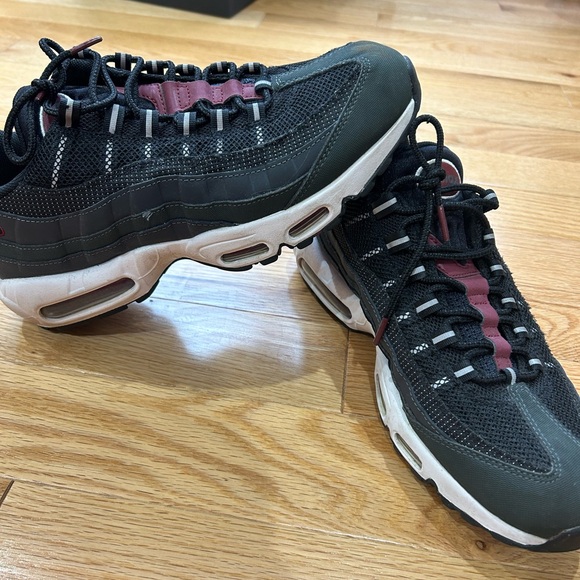 Nike Other - Nike Air Max 95 Red and Black Sneakers size 11